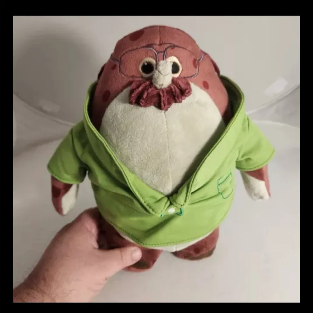 Disney Store Monsters University Don Carlton Stuffed Plush Toy Soft Eyes 10”